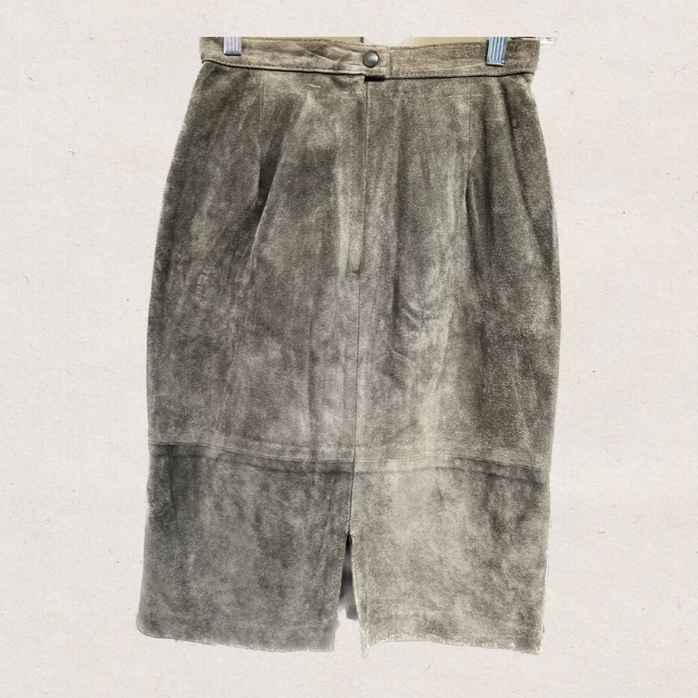 VINTAGE LEATHER SKIRT